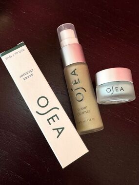 OSEA Ocean Cleanser & Seabiotic Water Cream (travel size)